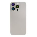 iPhone 16 Pro Max Back Cover Silver Pulled